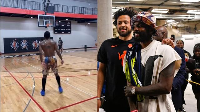 Kyrie Irving Back in the Gym 6 Months After ACL Tear