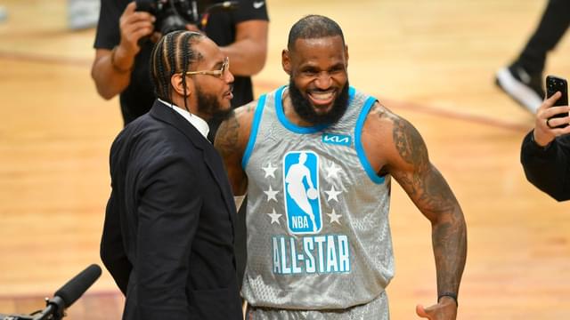 Carmelo Anthony Reflects on Journey With LeBron James