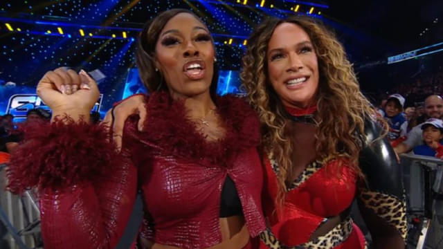 NXT Star Lash Legend Appears on SmackDown to Form New Partnership With Nia Jax