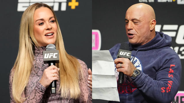 Joe Rogan Out for Tom Aspinall vs. Ciryl Gane in Abu Dhabi, Laura Sanko Handles Commentary