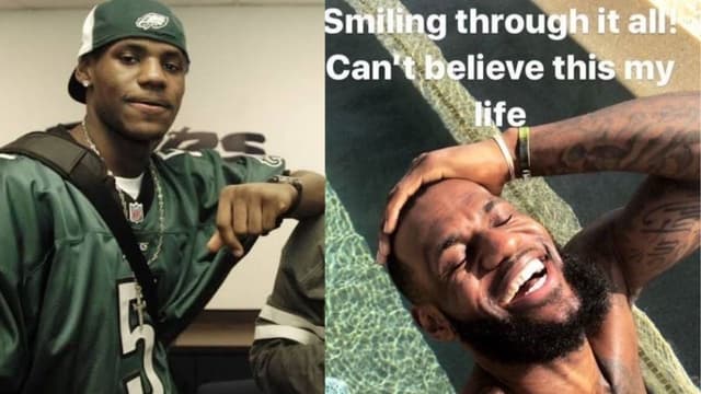 After Saquon Barkley, Philadelphia Eagles Welcome LeBron James to the 76ers