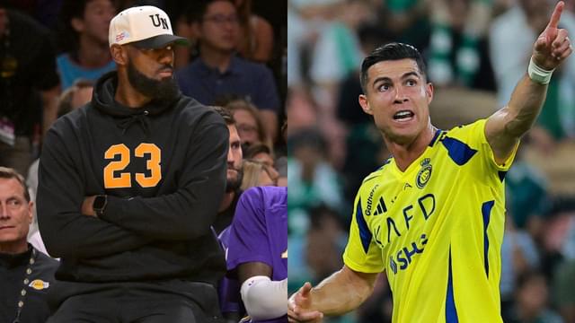 Cristiano Ronaldo Says LeBron James Inspired Him, Then Jokingly Roasts the Lakers Star