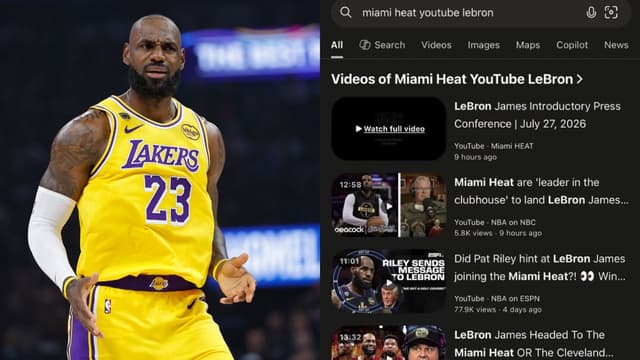 Miami Heat Sparks LeBron James Frenzy With Deleted YouTube Video