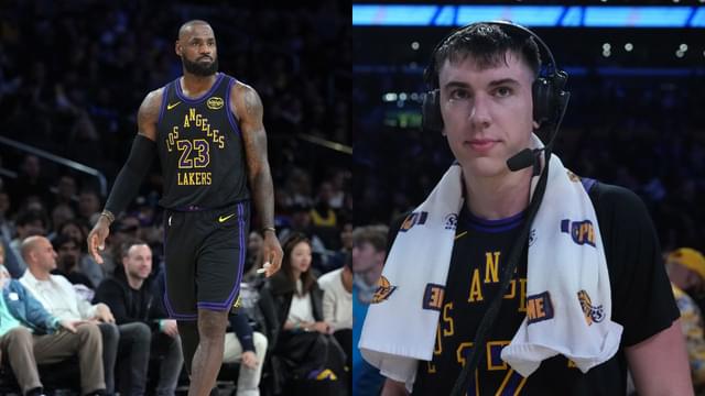 Jake LaRavia Excited to Play Alongside LeBron James