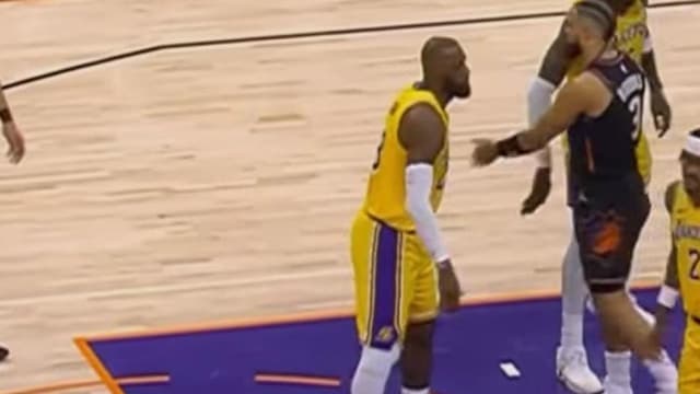 Dillon Brooks Pisses LeBron James Off With High-Five After Free Throw