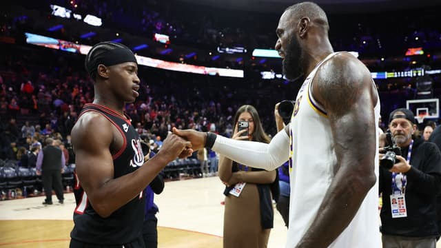 VJ Edgecombe Conflicted After Playing Against His Idol LeBron James Due to Loss vs. Lakers