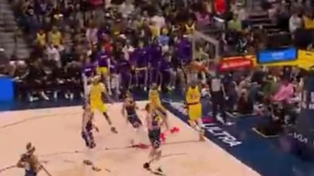 LeBron James and Luka Doncic Combine for Incredible Alley-Oop Dunk