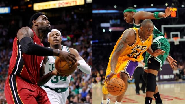 Paul Pierce Says Kobe Bryant Applied More Pressure Than LeBron James in Their Primes