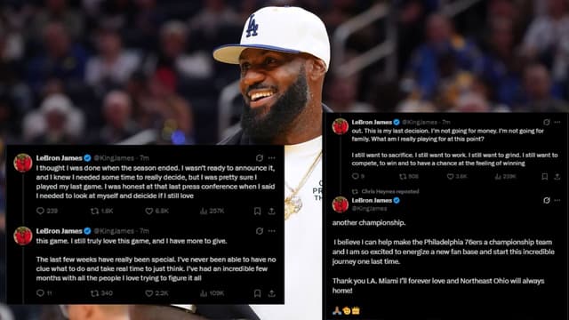 LeBron James Targets Another Championship After Joining Philadelphia 76ers
