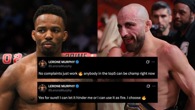Lerone Murphy Shifts His Mindset After Missing Out on Title Shot Vs. Alexander Volkanovski