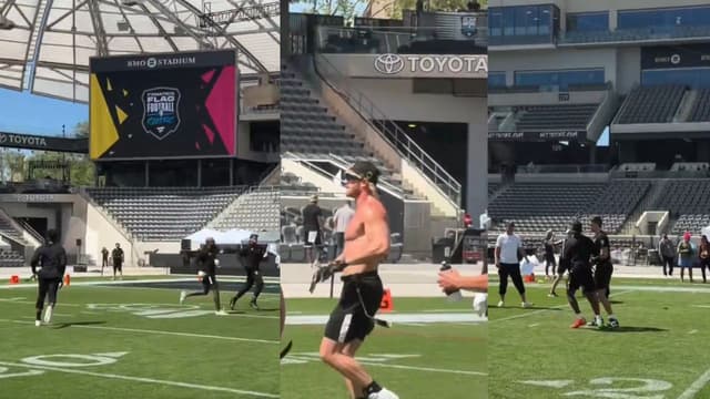 Fans Stunned as Logan Paul Picks Off Joe Burrow in Practice Clip
