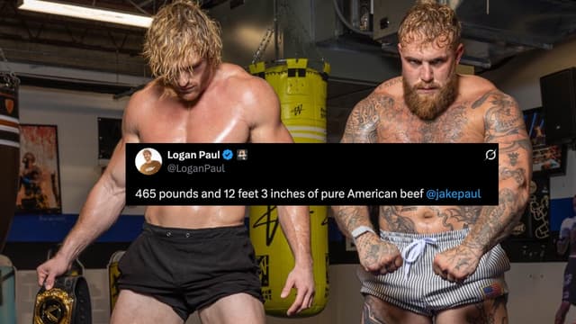 Logan Shows Off Jacked Photo With Jake Paul and Drops a Wild Caption