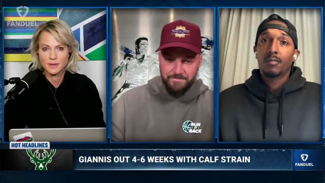 Lou Williams Reacts to Giannis Setting 4-to-6-Week Calf Timeline