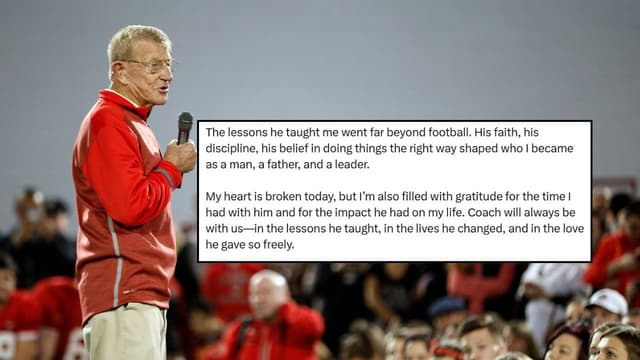 “My Heart Is Broken”: Jerome Bettis Remembers Lou Holtz as a Supportive Head Coach