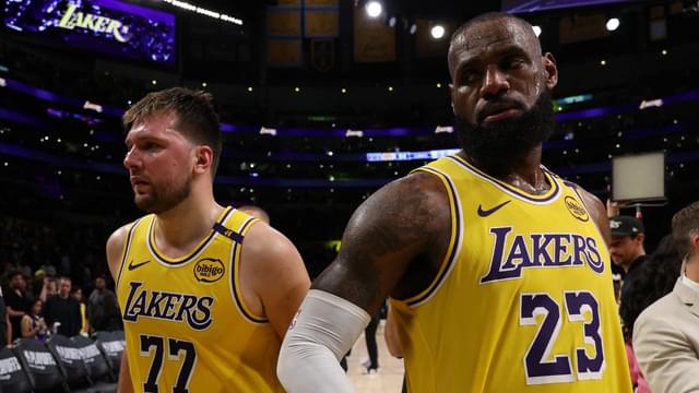 Luka Doncic Shares LeBron James' First Message After Lakers Trade