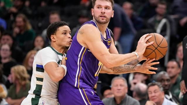 Luka Doncic Praises Lakers’ Energy as They Close Out Road-Trip With 119–95 Win Over Bucks