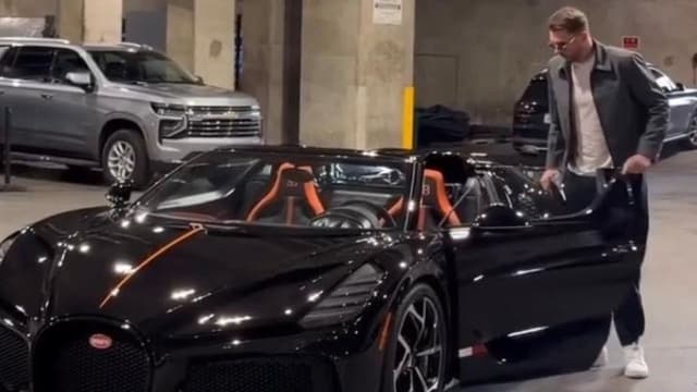 Luka Doncic Pulls Up to NBA Cup Game vs. Mavericks in His $5 Million Bugatti