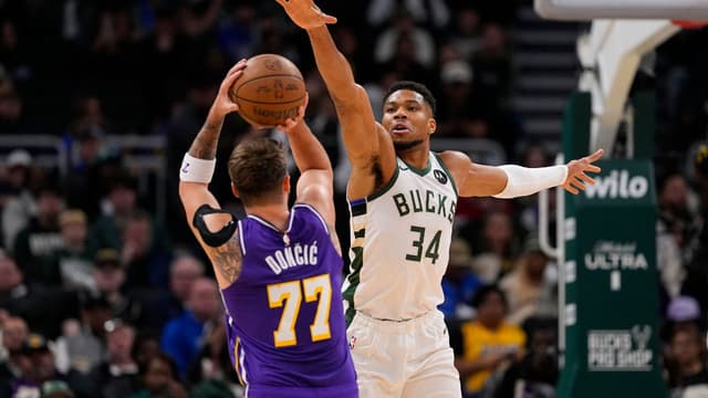 Luka Doncic Reportedly Inquired if the Lakers Could Trade for Giannis Antetokounmpo