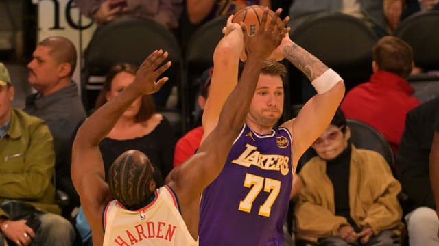 James Harden Weighs In on Luka Doncic Finding His 3-Point Shot Against the Clippers