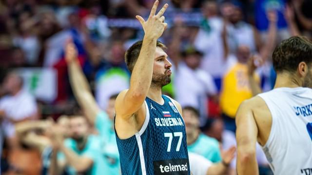 Luka Doncic Drops 37 as Slovenia Beats Israel to Secure Third in Group D