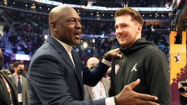 Luka Doncic: "I grew up idolizing Michael Jordan"