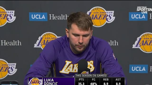 Luka Doncic Says He ‘Doesn’t Watch Much NBA’ When Asked About Upcoming Game vs Raptors