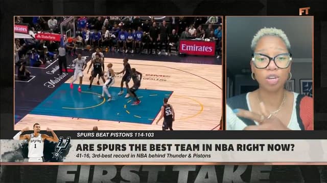 Monica McNutt Says Spurs Are NBA’s Best Team Right Now