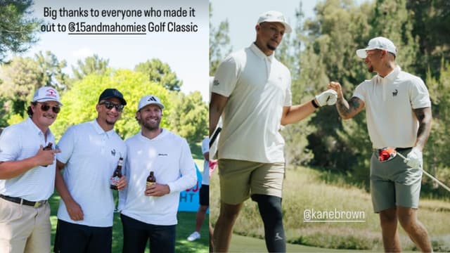 Report: Patrick Mahomes Raises $1.5M for Charity Through Golf Tournament 
