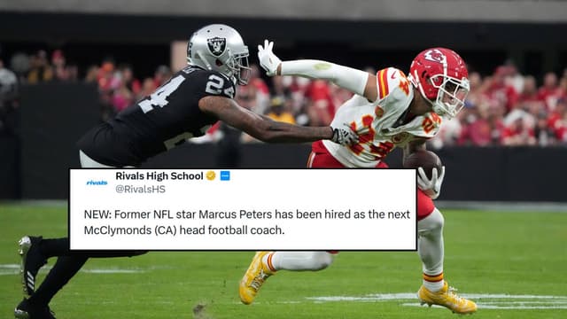 Former Raiders CB Marcus Peters Joins McClymonds High School as Head Coach