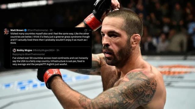 Matt Brown Responds to Viral Critique of America With Honest Take