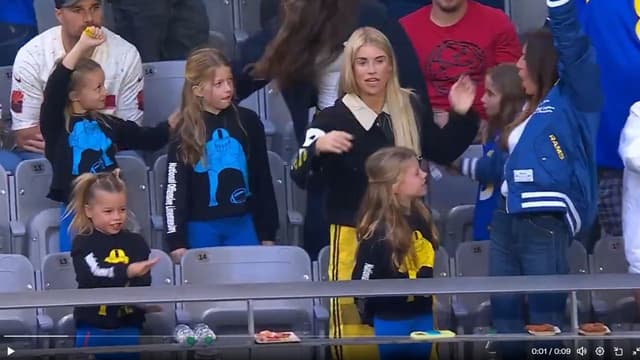 Matthew Stafford’s Dancing Daughters Make Rams’ Blowout Win Extra Special