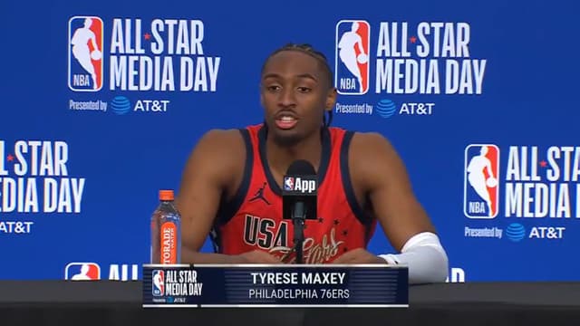 Tyrese Maxey Makes 'Vintage' Joke on Joel Embiid