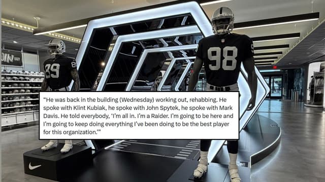 Maxx Crosby Confirms He’s Staying With the Raiders to Klint Kubiak