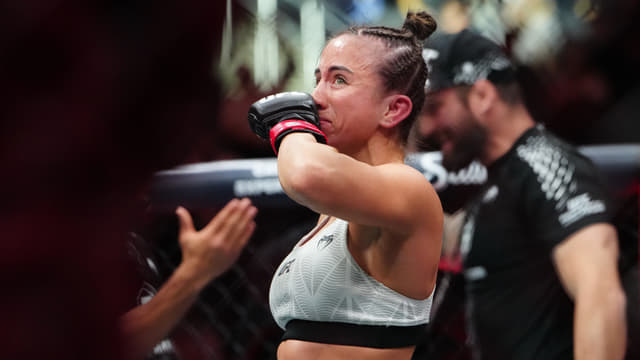 Maycee Barber Slams Ref After Illegal Kick Scare at UFC 323