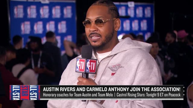 Carmelo Anthony Calls Rising Stars “The New Faces of Our League”