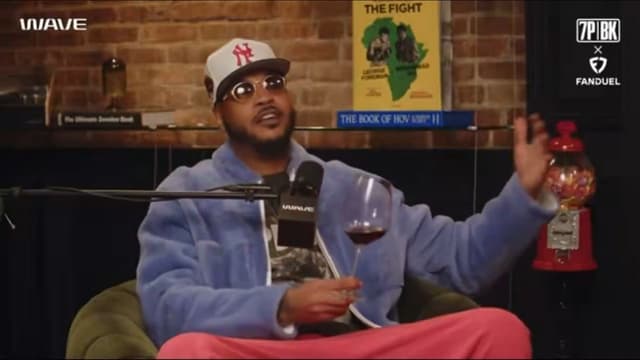 Carmelo Anthony Says LaMelo Ball Plays Like He’s in NBA2K