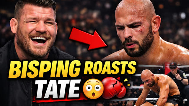 UFC Legend Michael Bisping Mocks Andrew Tate After Boxing Debut Loss