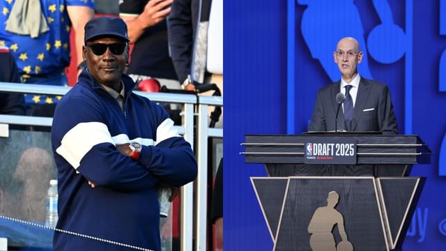 Adam Silver on the 3-Point Revolution and Michael Jordan’s Role on NBC’s Opening Night