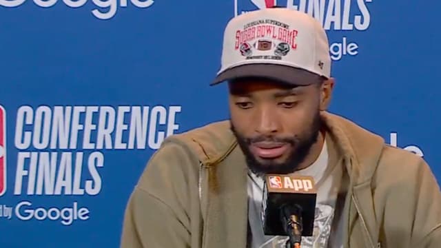 Mikal Bridges Explains His Approach to the Game After 22-Point Performance in ECF Game 3
