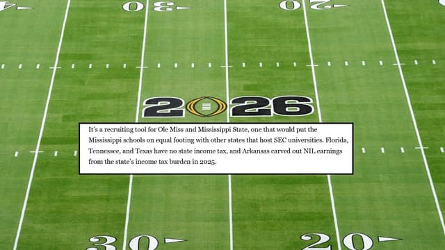 Relief for CFB Athletes as Mississippi Passes a Bill to Make NIL Earnings Non-Taxable 