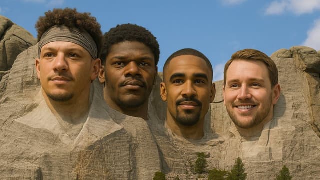 Fans Debate the Mount Rushmore of Current NFL QBs 