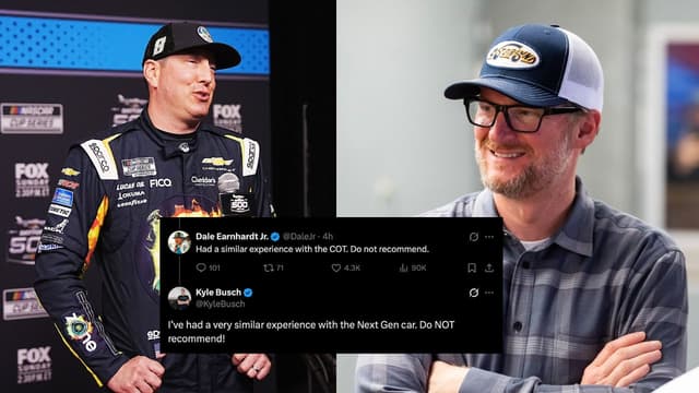 Dale Earnhardt Jr. and Kyle Busch Publicly Roast NASCAR Cup Cars