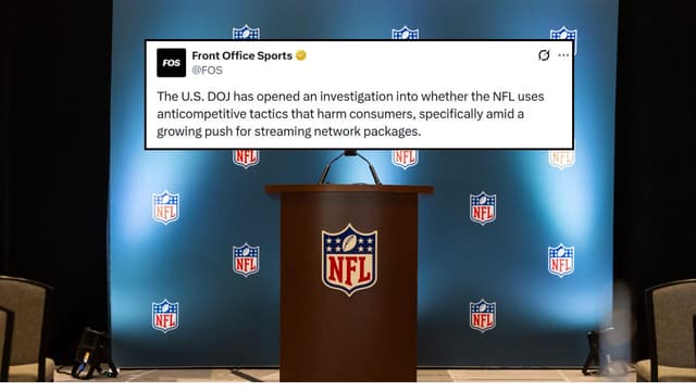 NFL Responds Cautiously to Department of Justice Investigation