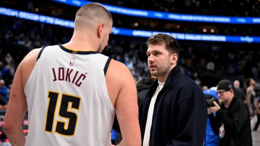 Luka Doncic Shares Wholesome Moment With Nikola Jokic and His Daughter
