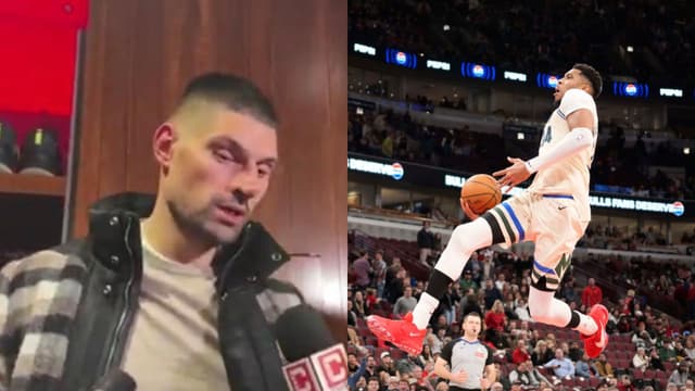 Nikola Vucevic Jokes That Giannis’ Windmill Dunk Was Payback for Bulls’ Trade Snub