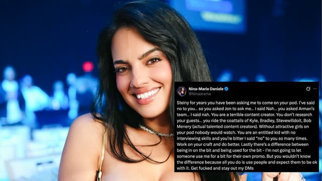 Nina Marie Daniele Blasts Steiny After Georgio Poullas Press Conference Fallout