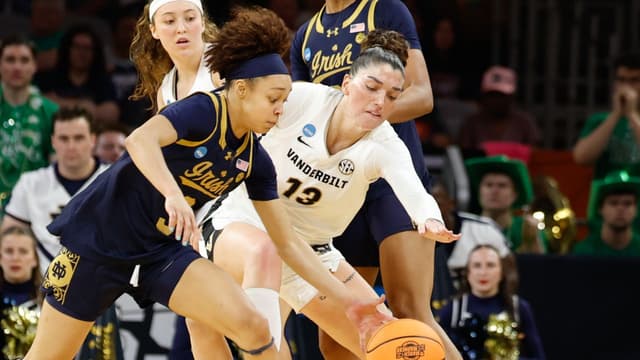 Hannah Hidalgo’s 31 Sends Notre Dame Past Vanderbilt and Into the Elite Eight