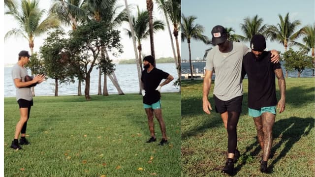 Odell Beckham Jr. Shares Training Photos With Tom Brady Ahead of Flag Football