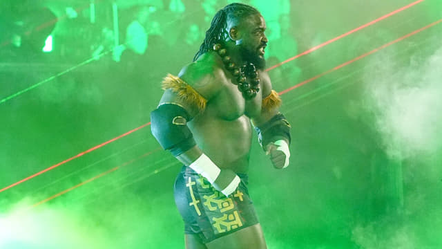 Oba Femi Says His ‘Oba Strut’ Is Catching Fire Ahead of WrestleMania Debut