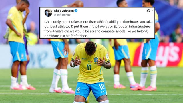 Chad Johnson Concedes NFL Athletes Can't Dominate Soccer Amid USA’s World Cup Exit